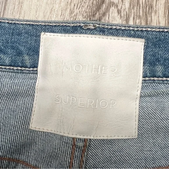 Mother‎ Superior The Dazzler Shift Chew Misbeliever Jeans Size 28